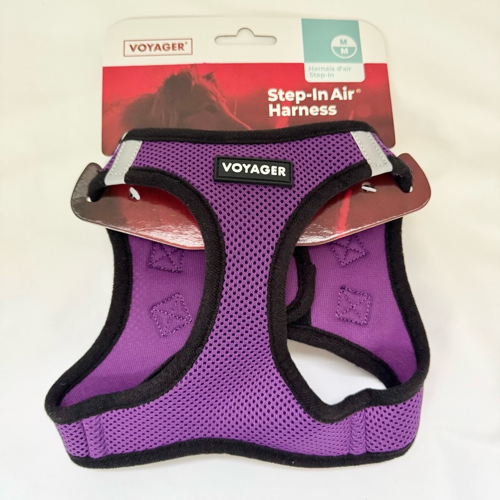Voyager Purple Step-In Air Dog Harness